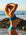 Side view of model wearing JAYD Swimwear full coverage bikini bottom Tahiti in Nordic.