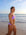 Side view of JAYD Swimwear Tazzie athletic bikini top in Lilac Haze