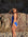 Tallow One Piece Athletic Swim Suit in Cobalt Blue by JAYD Swimwear