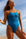 JAYD Swimwear Zimmy One Piece Swimsuit in Nordic, featured on the beach