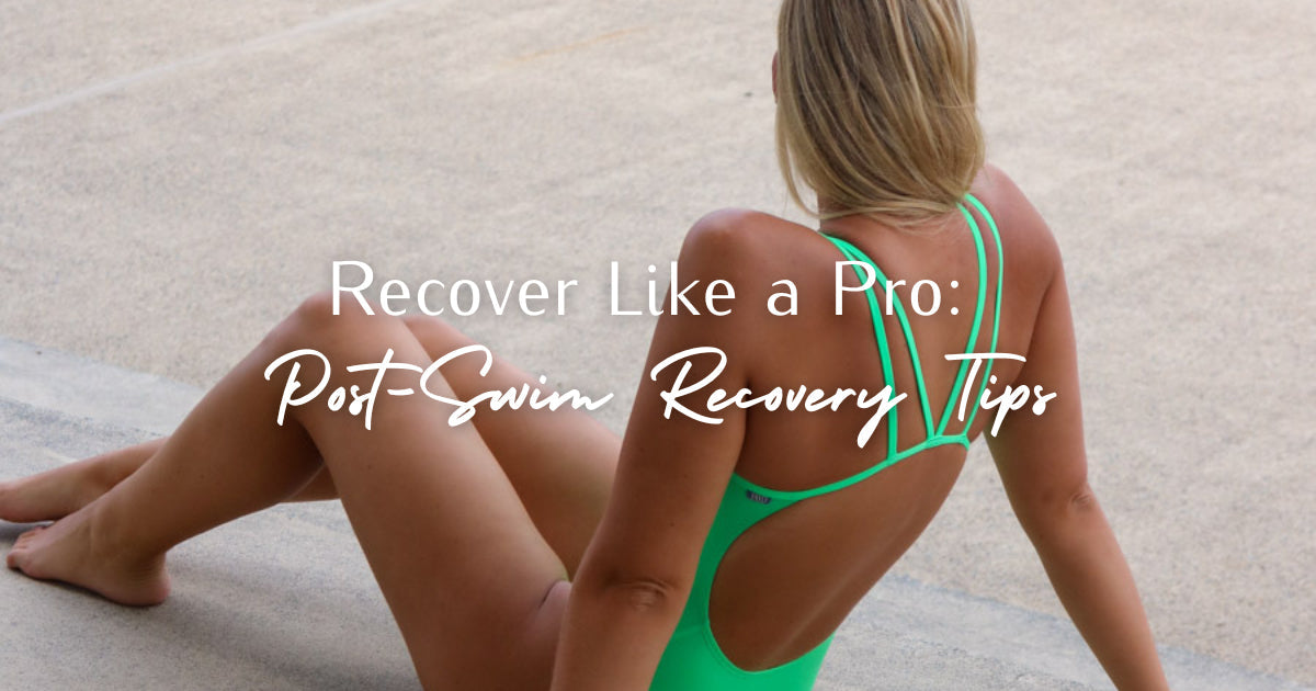 JAYD Swimwear, blog post about recovering like a prom post swim sessions