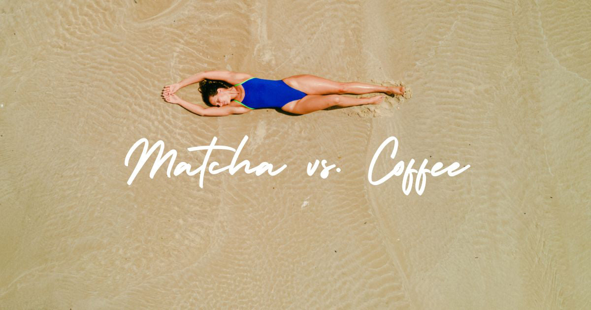 JAYD Swimwear Blog post, Wednesday Wellness, Match vs. Coffee