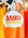 Orange swimwear with a 'JAYD Swimwear' label on a hanger.