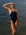 Athlete Keira wears the Tallow fixed-back one piece by JAYD Swimwear in the colour Navy. This piece offers full coverage and is chlorine resistant, perfect for training.