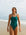 Front view of Zimmy One Piece Athletic Swimsuit in Cove by JAYD Swimwear