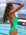 Side view of athletic swimsuit Finley One Piece in Meadow Green by JAYD Swimwear