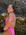 Side view of athletic swimsuit Levanto One Piece in Orchid by JAYD Swimwear