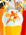 JAYD Swim cap featuring koi fish illustration with yellow flowers and swimsuits in the background.