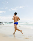 Back view of Ramshark Mens Briefs in Cobalt Blue by JAYD Swimwear.