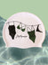 JAYD Swimwear limited edition swim cap salty days front